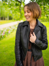 Ainoa Leather Jacket