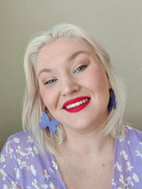 Sinisiipi korvakorut