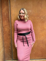 Black Siro Wrap Belt