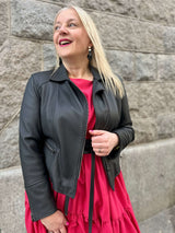 Ainoa Leather Jacket
