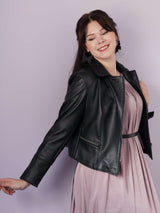 Ainoa Leather Jacket
