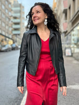 Ainoa Leather Jacket