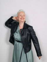 Ainoa Leather Jacket