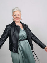 Ainoa Leather Jacket