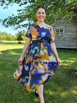 Sinisiipi korvakorut