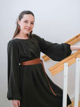 Black Siro Wrap Belt