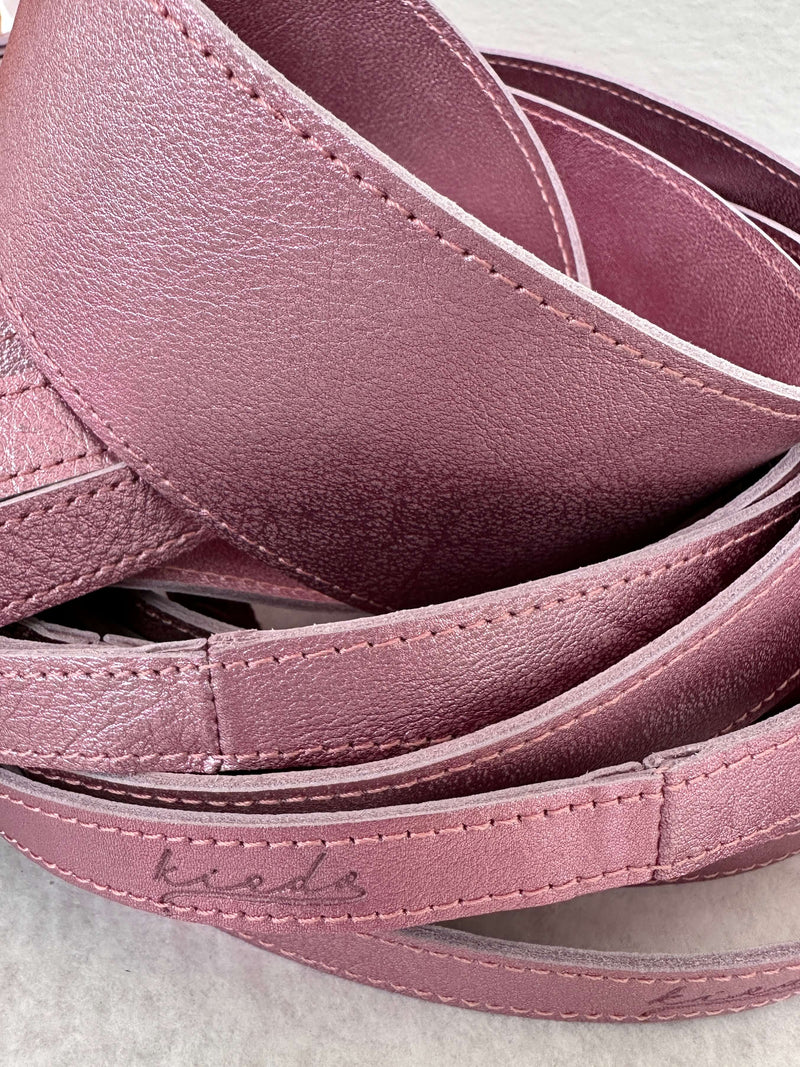 Kiedo Wrap Belt Metallic Pink - pre-order